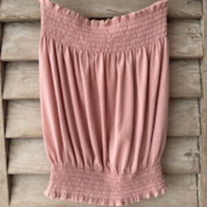 CY FASHION TUBE TOP SIZE: MEDIUM PALE PINK 8 *NWT